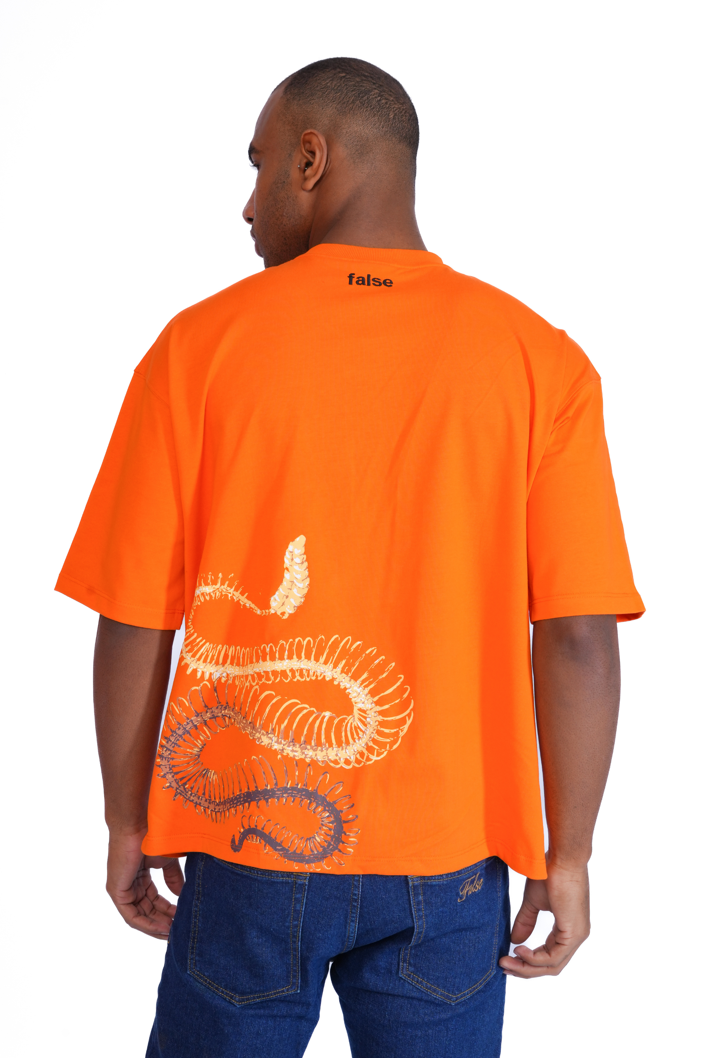 Reincarnation orange t shirt