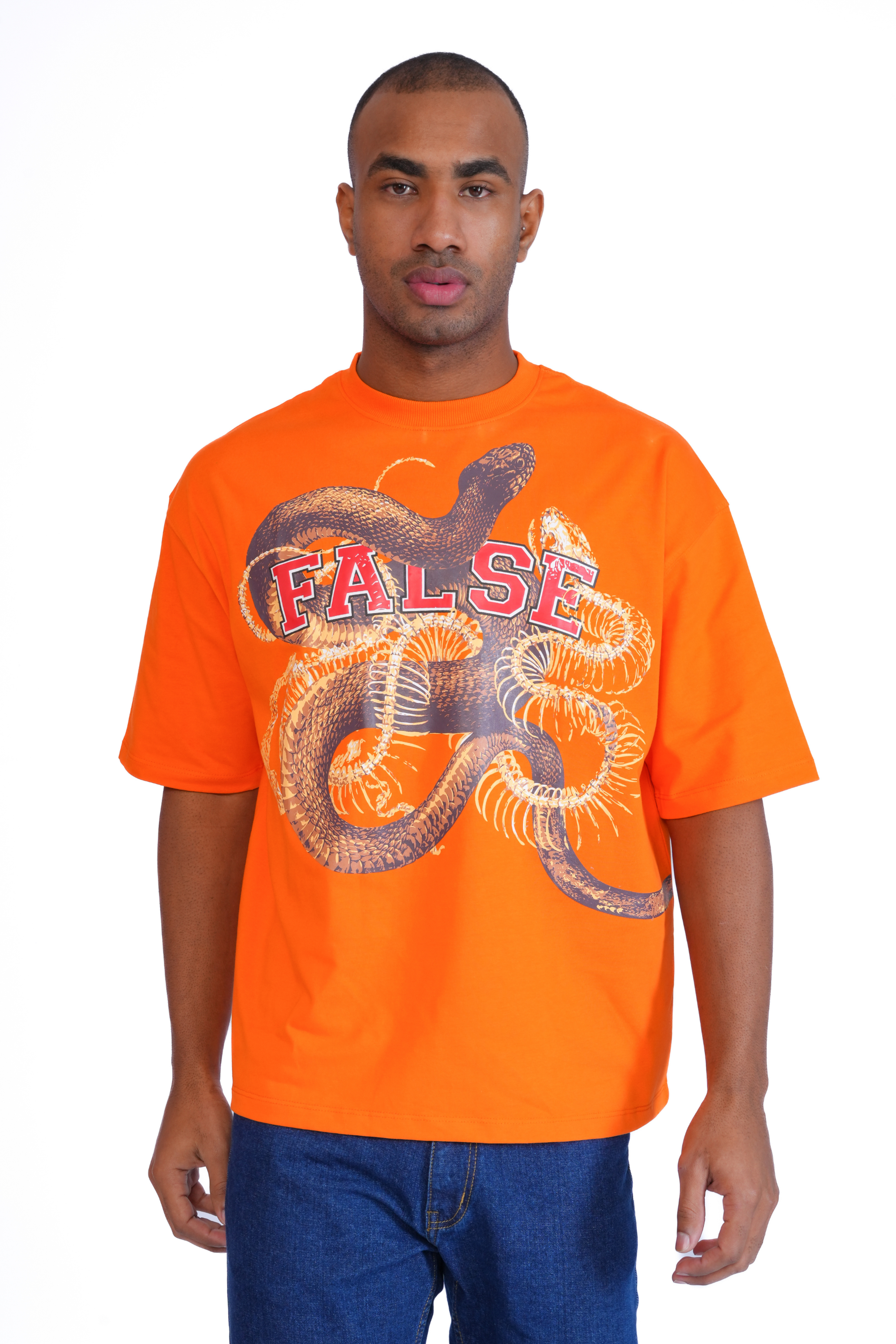 Reincarnation orange t shirt
