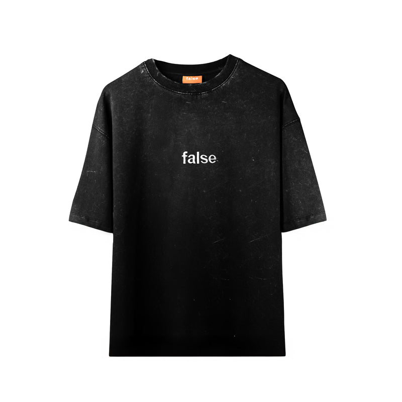 Romans inspire acid wash grey t shirt