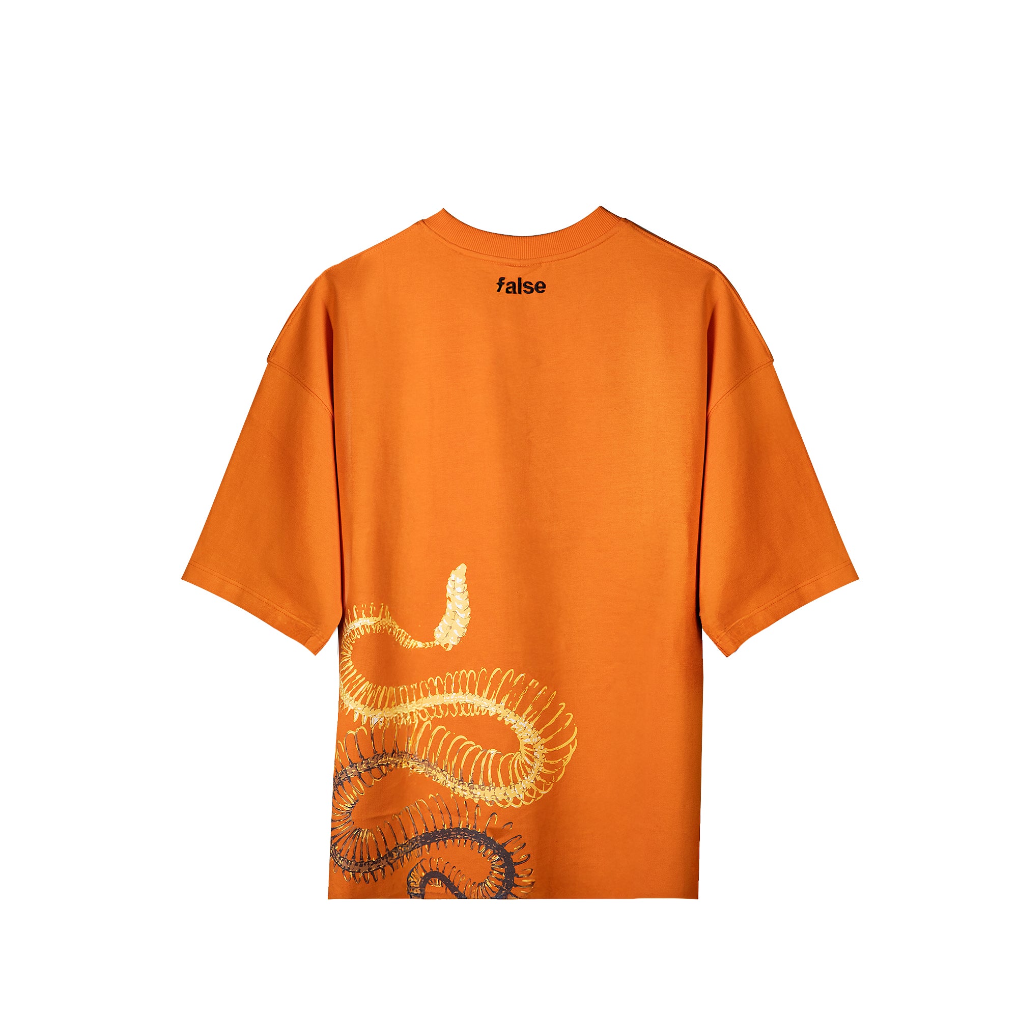 Reincarnation orange t shirt