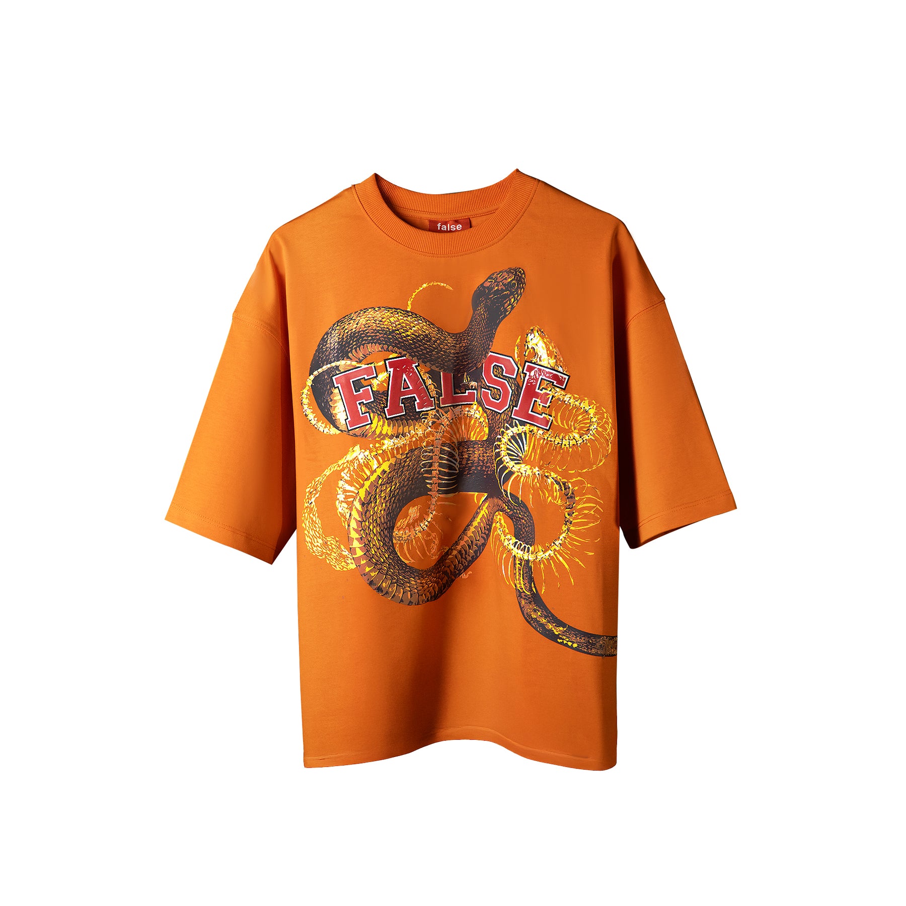 Reincarnation orange t shirt