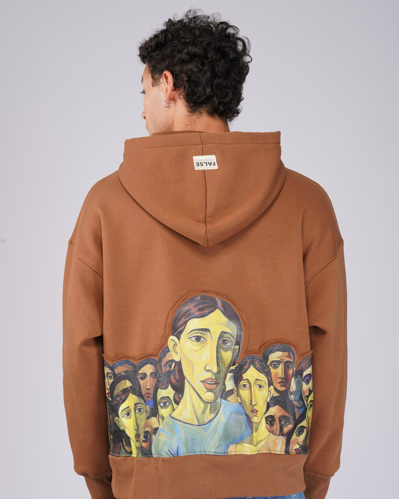 Faces in the crowds Hoodie
